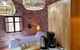 The Two Carob Trees, Traditional Stonehouse, Nikandri, Pirgos Diros